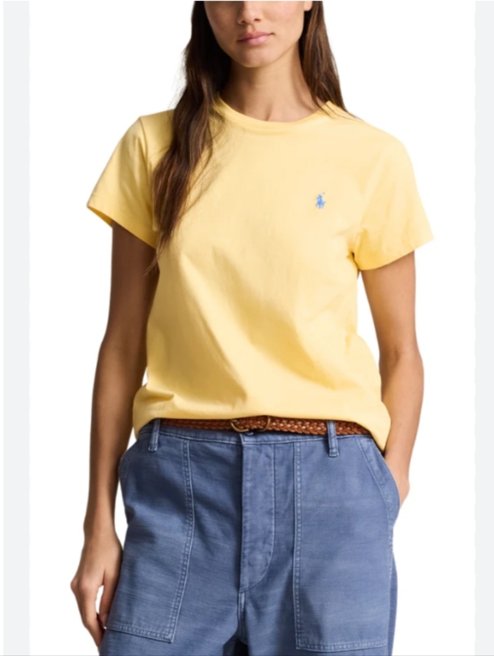 POLO Ralph Lauren Jersey Crewneck Cotton T-shirt - Picture 5 of 7